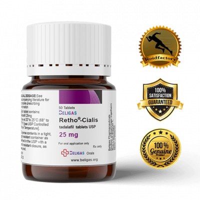 Retho Cialias 25mg – Tadalafil Citrate – Beligas Pharma